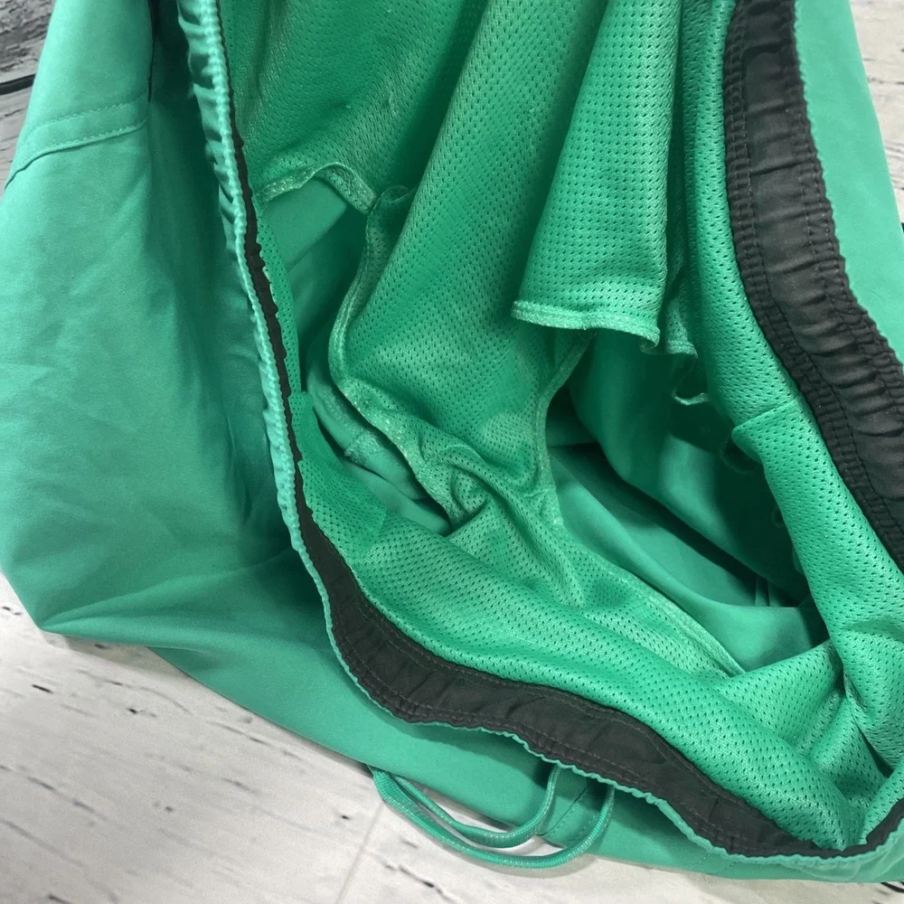 Vintage Nike Swim Trunks Mens‎ Large Teal Green Swoosh Lined 90s Y2K